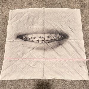 Tory Burch braces neckerchief 21.5 x 21.5 in